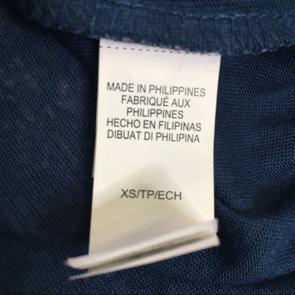 Lucky Brand Short Sleeve Tunic T-Shirt Dress Size XS - Picture 8 of 8